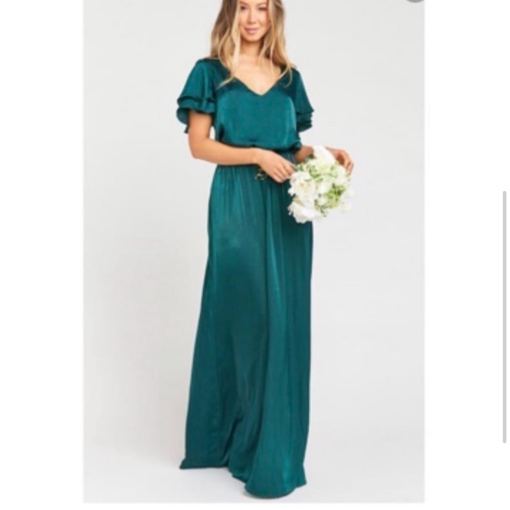 Show me Your Mumu Michelle Flutter Maxi Dress